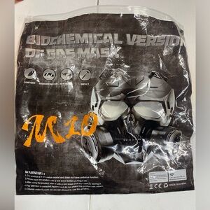 M10 Biochemical Version Of Gas Mask Skeleton Airsoft Full Cover Costume Mask